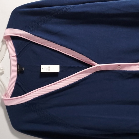 TALBOTS BUTTON DOWN SWEATER NWT ( SIZE LARGE) - Picture 5 of 11